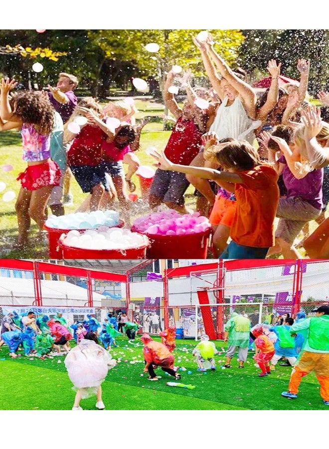 111 Rapid-Filling Self-Sealing Neon Colored Instant Water Balloons for Outdoor Family, Friends, Children Summer Fun (3 Bunches, 111 Balloons) - Image 3